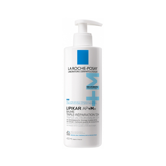 La Roche-Posay Lipikar AP+ Max Balm Triple Repair 72H 400ml rich body balm for very dry and eczema-prone skin