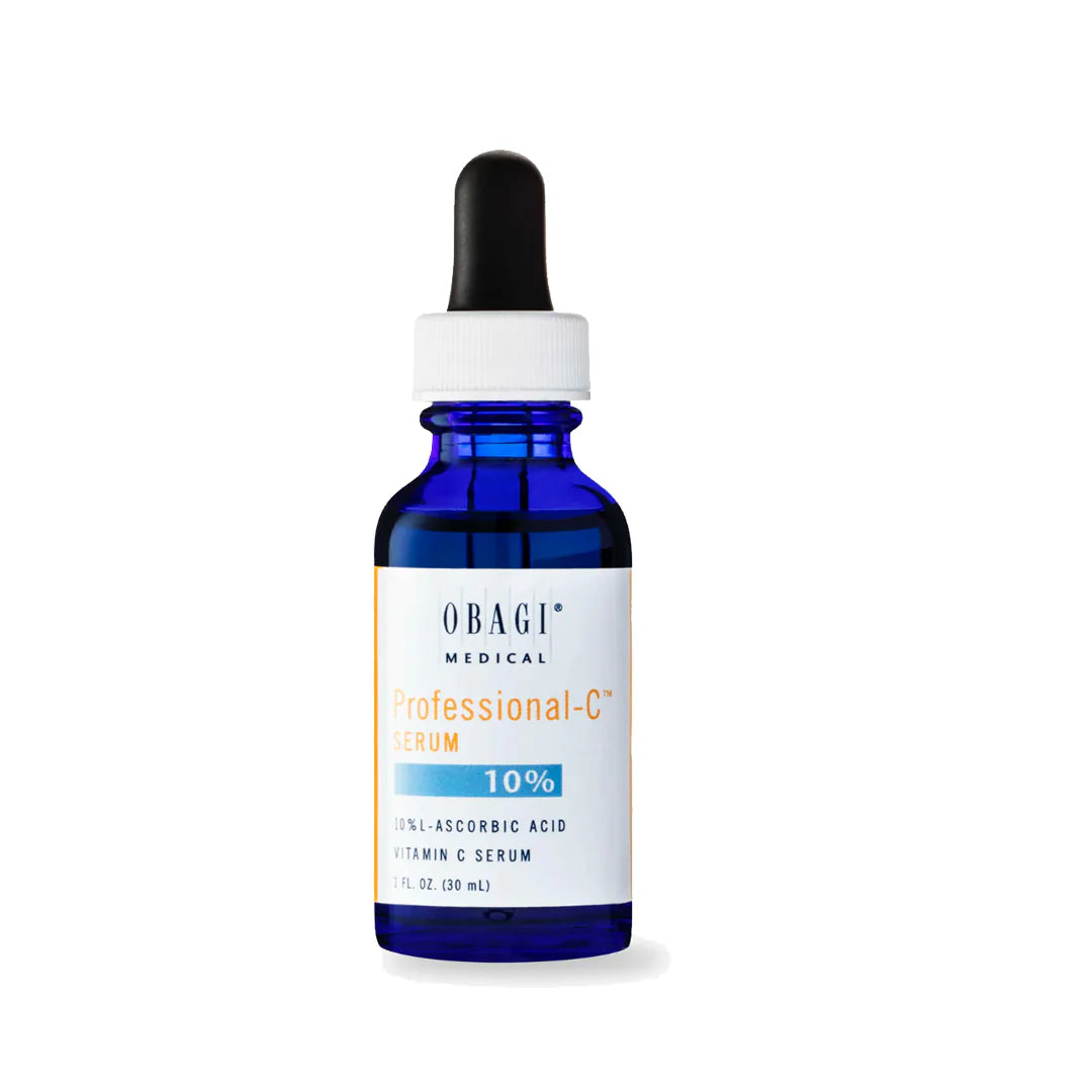Obagi Professional-C 10% Serum 30ml with L-Ascorbic Acid to help brighten skin and minimise the appearance of fine lines and wrinkles