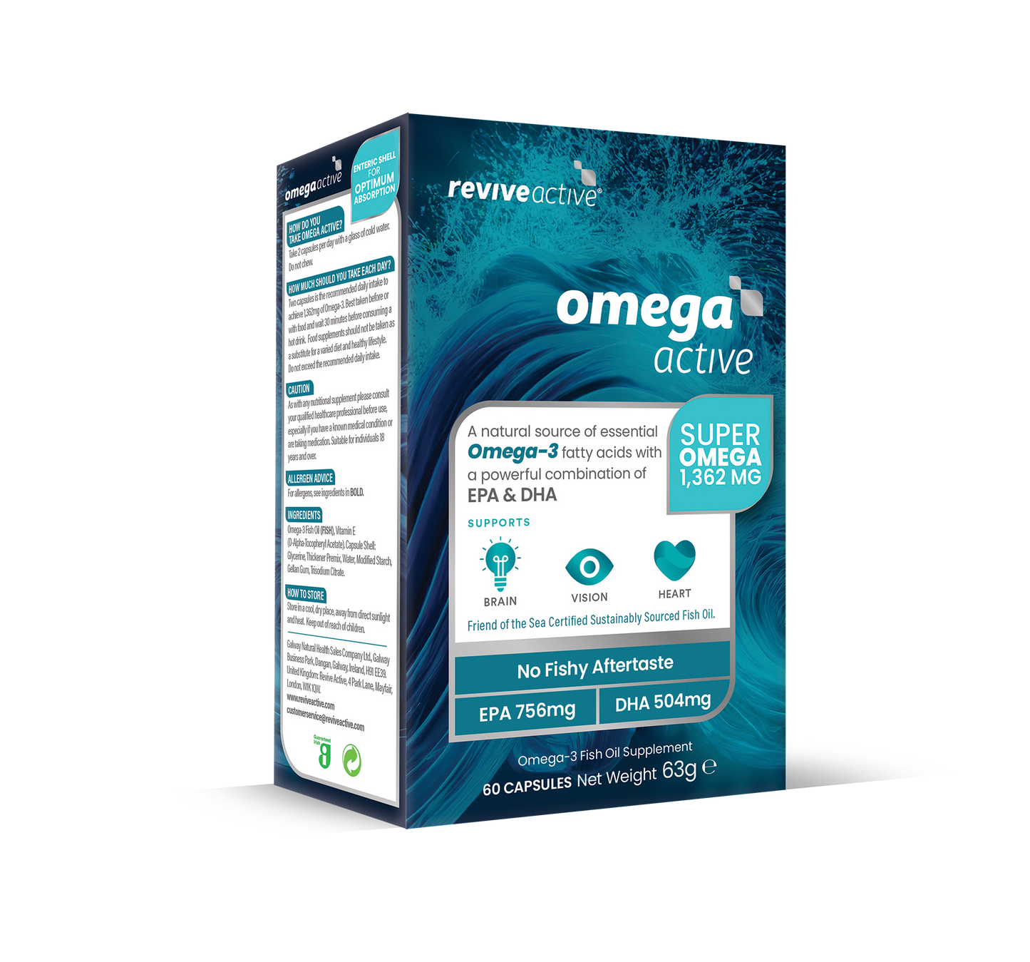Revive Active Omega Active 60 Capsules