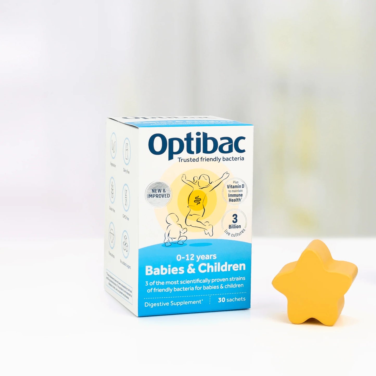 Optibac Babies & Children Gut Supplement - 30 Sachets
