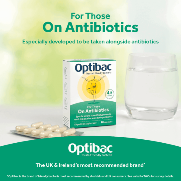 Optibac For Those On Antibiotics - 10 Capsules