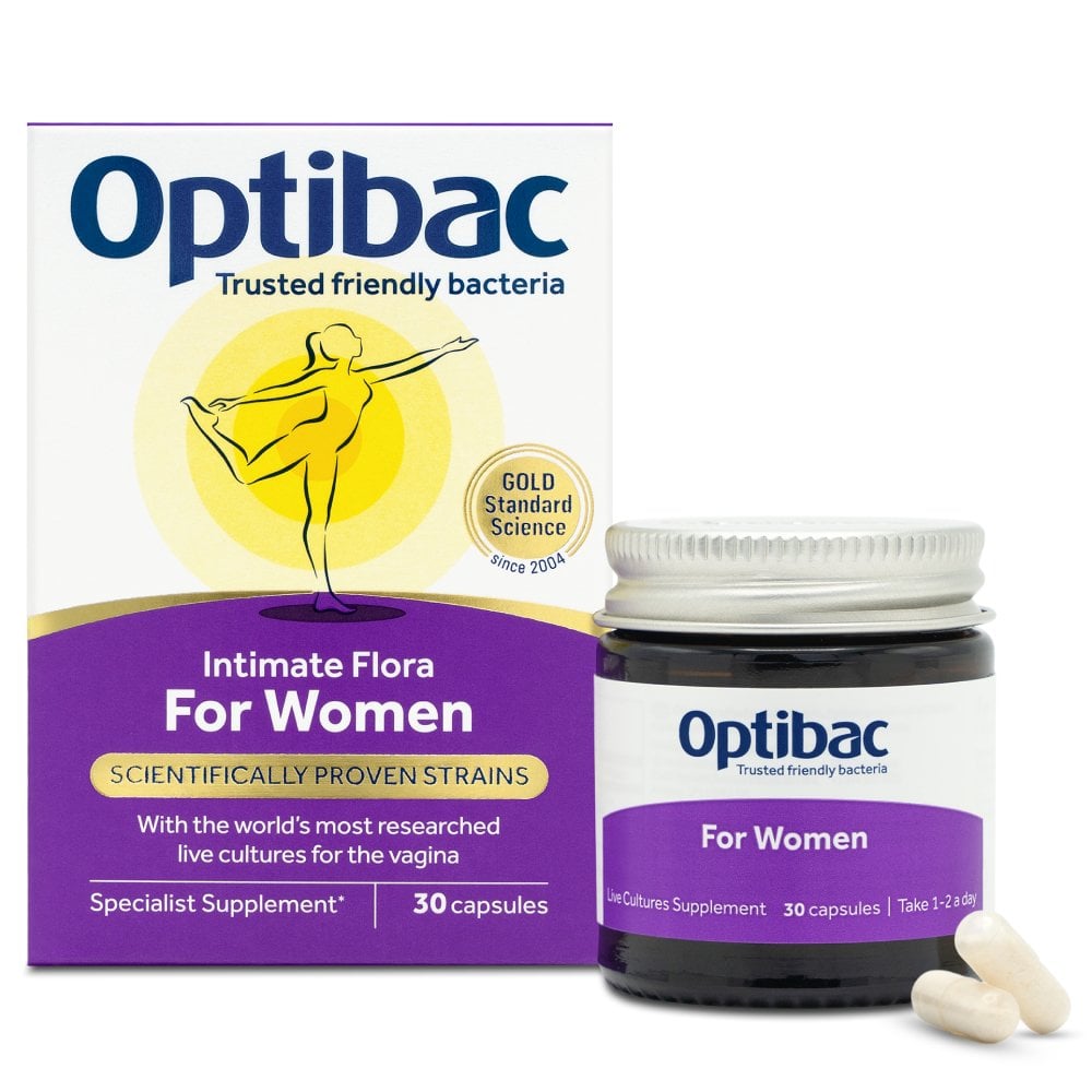 OptiBac For Women Oral Vaginal Probiotic 30 Capsules