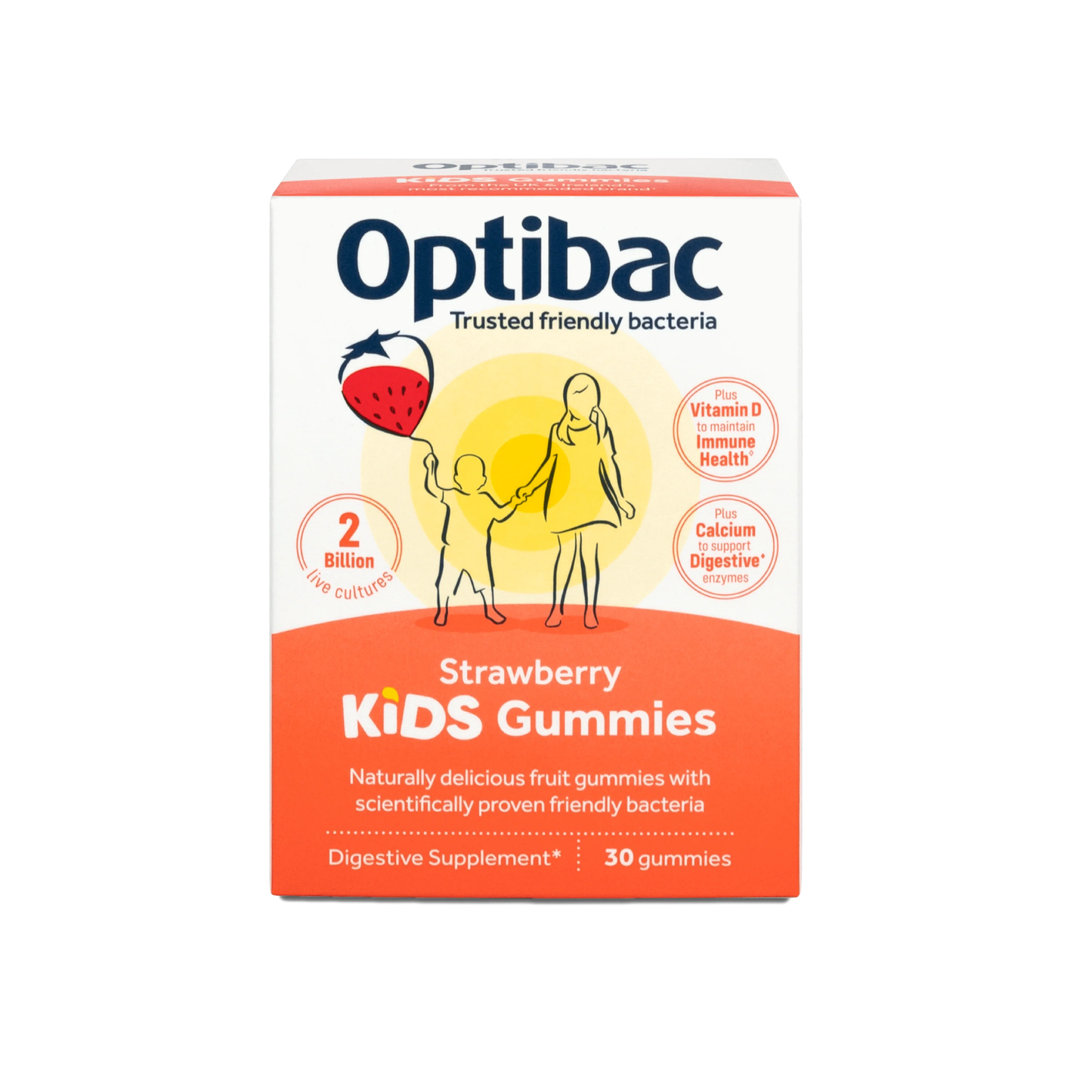 Optibac Kids Gummies Gut Supplement 30 Gummies