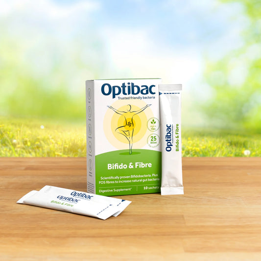 Optibac Probiotics Bifido & Fibre, 10 Sachets
