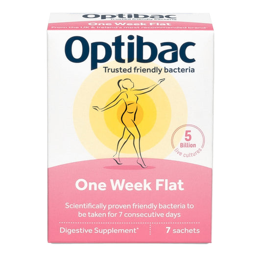 Optibac Probiotics One Week Flat Stomach - 7 Sachets