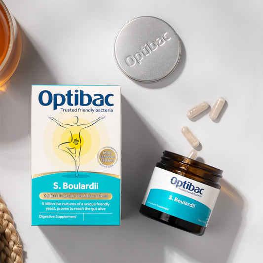 Optibac Probiotics Saccharomyces Boulardii 16 Capsules