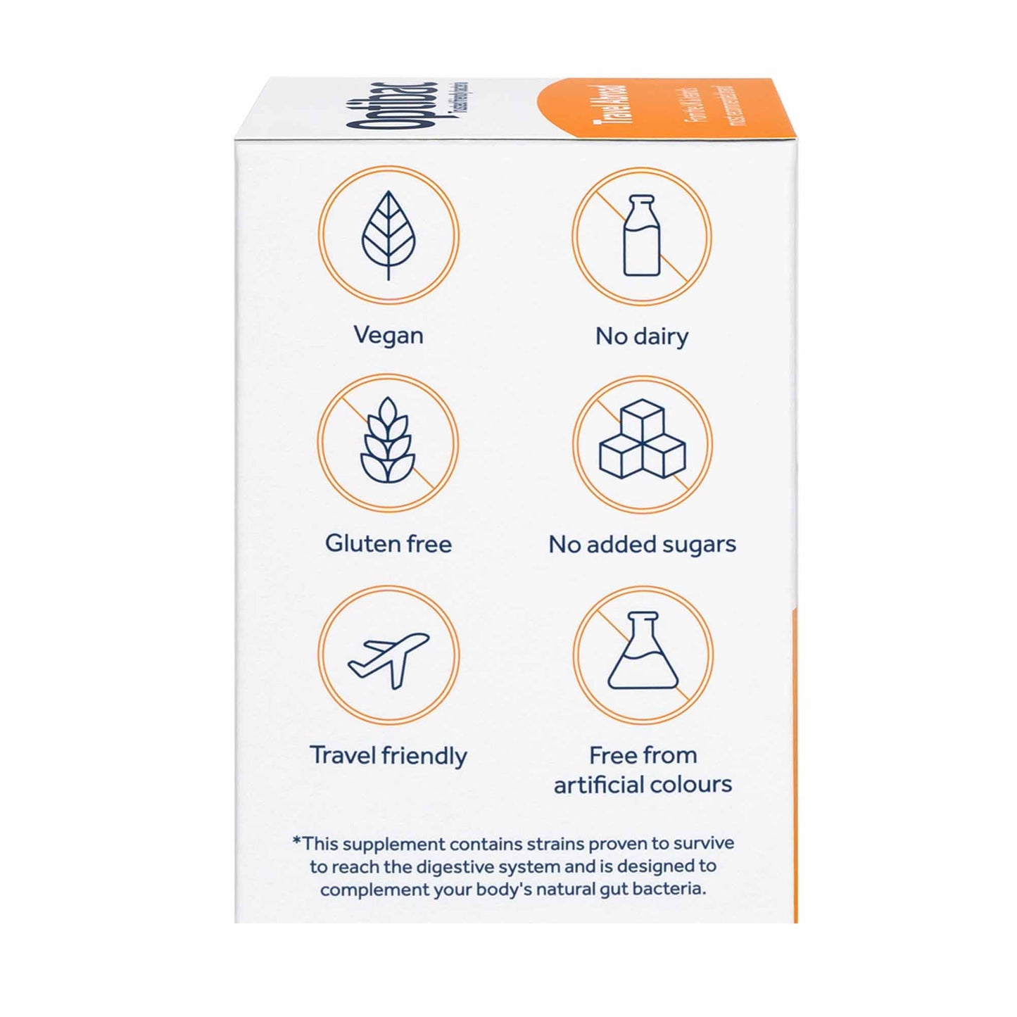 Optibac Probiotics Travel Abroad - 20 Capsules