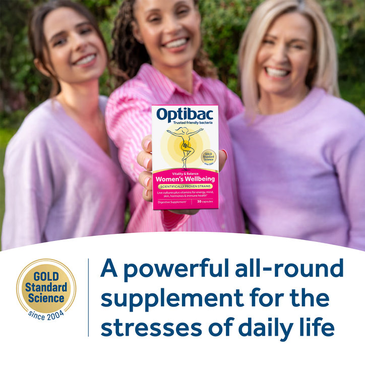 Optibac Women's Wellbeing Gut Supplement - 30 Capsules
