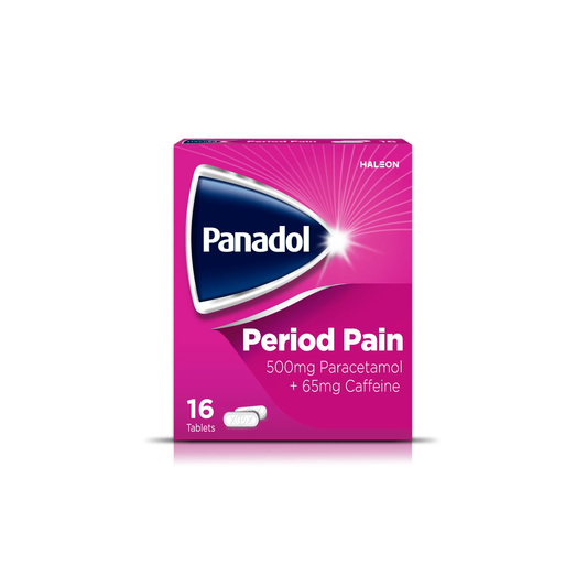 Panadol period pain 500/65mg 16 Tablets