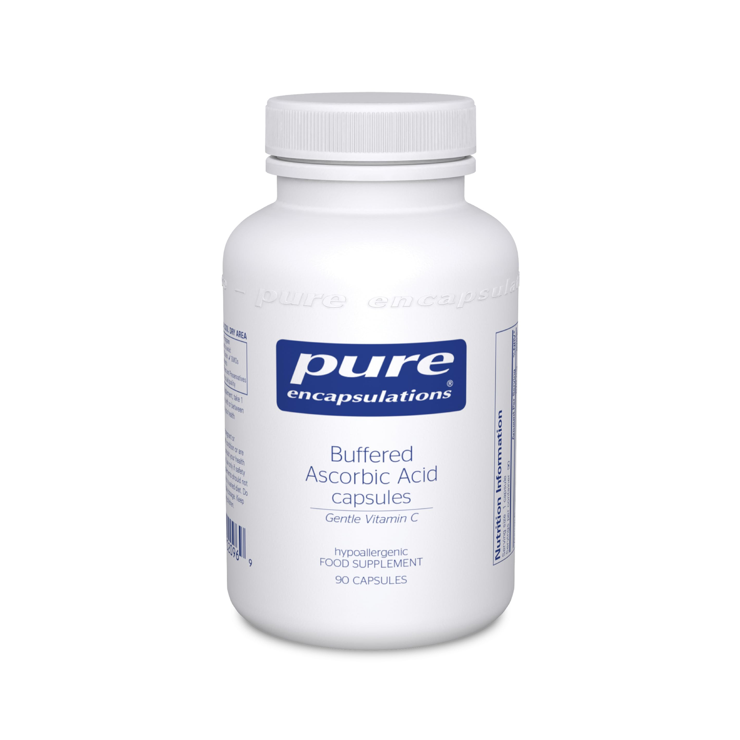 Pure Encapsulations Ascorbic Acid - 90 Capsules