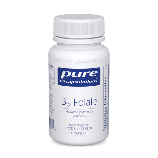 Pure Encapsulations B12 Folate - 60 Capsules