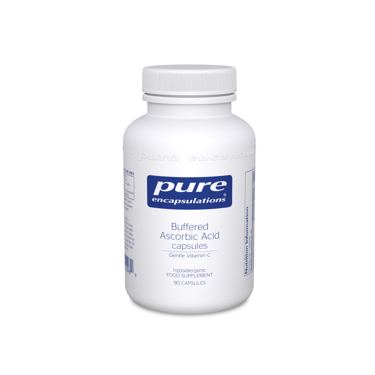 Pure Encapsulations Buffered Ascorbic Acid - 90 Capsules