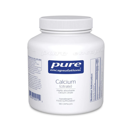 Pure Encapsulations Calcium Magnesium (citrate/malate) - 180 Capsules