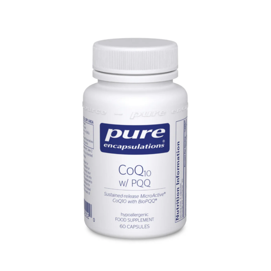 Pure Encapsulations CoQ10 SR with PQQ 60 Capsules