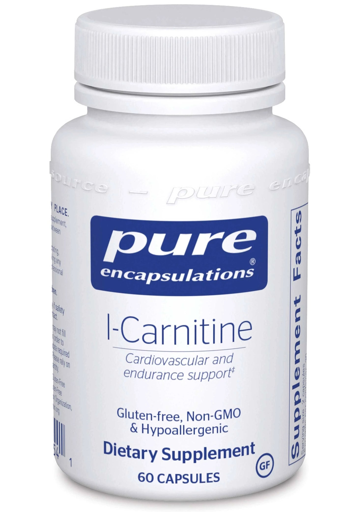 Pure Encapsulations L-Carnitine - 60 Capsules