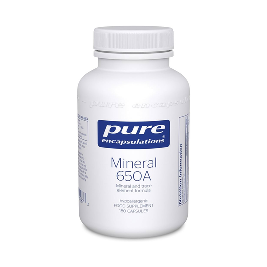 Pure Encapsulations Mineral 650A, 180 Capsules