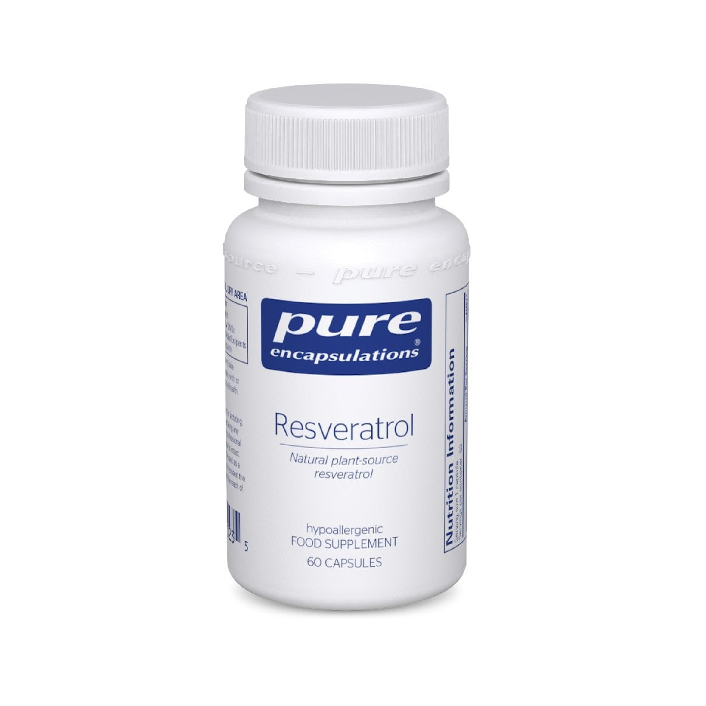 Pure Encapsulations Resveratrol 40mg 60 Capsules