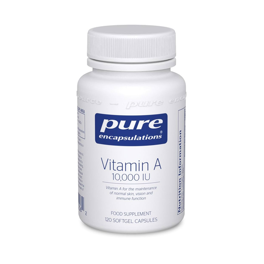 Pure Encapsulations Vitamin A 10000iu - 120 Softgel Capsules