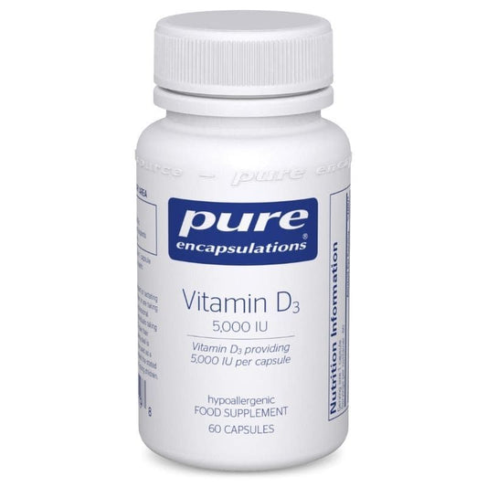 Pure Encapsulations Vitamin D3 5000 IU - 60 Capsules