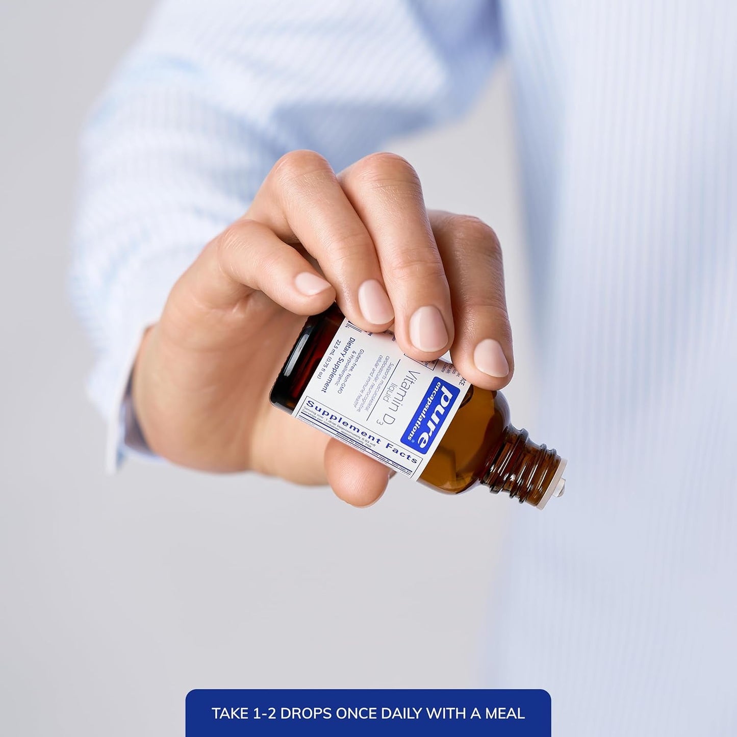 Pure Encapsulations Vitamin D3 Liquid, 22ml