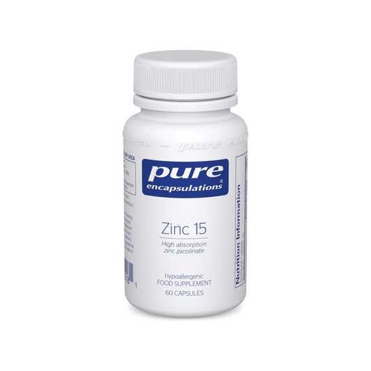 Pure Encapsulations Zinc 15, 60 Capsules