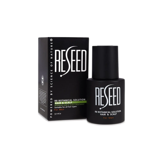Reseed R8 Botanical Hair Solution for men 50ml, 8 botanical extracts to help support hair density and scalp health