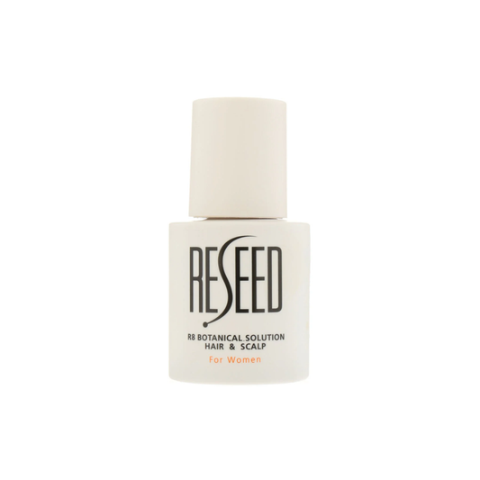 Reseed R8 Botanical Hair Solution for women 50ml, 8 botanical extracts to help stimulate follicles and support fuller, stronger hair