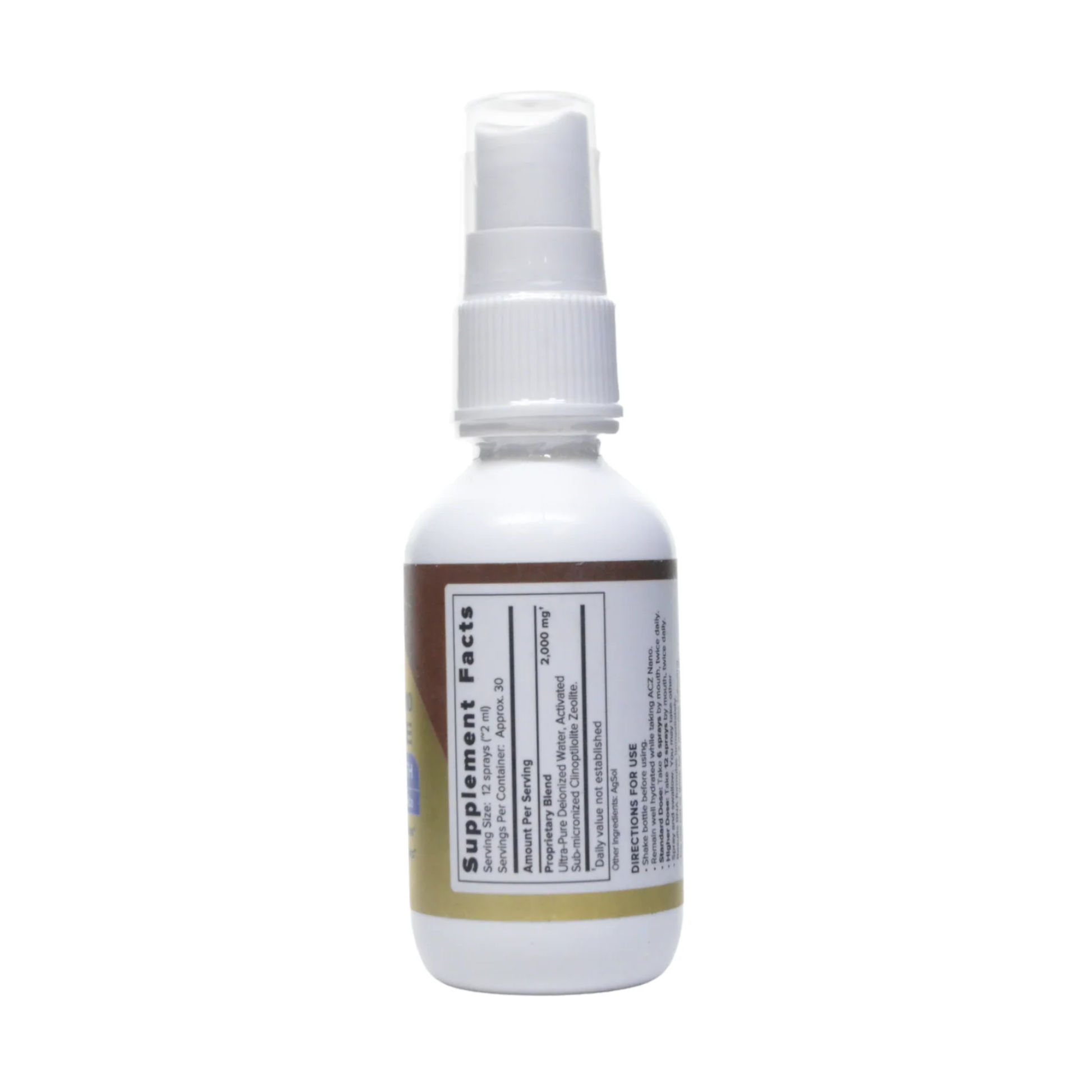 Results RNA ACZ Nano Zeolite Extra Strength intra-oral spray for daily use, easy-to-use format for those seeking natural detoxification support without capsules