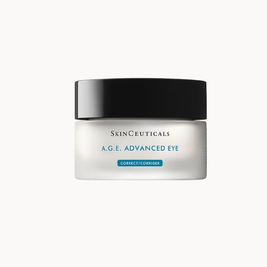 SkinCeuticals A.G.E. Advanced Eye Cream 15ml anti ageing eye treatment reduces dark circles wrinkles and crow’s feet