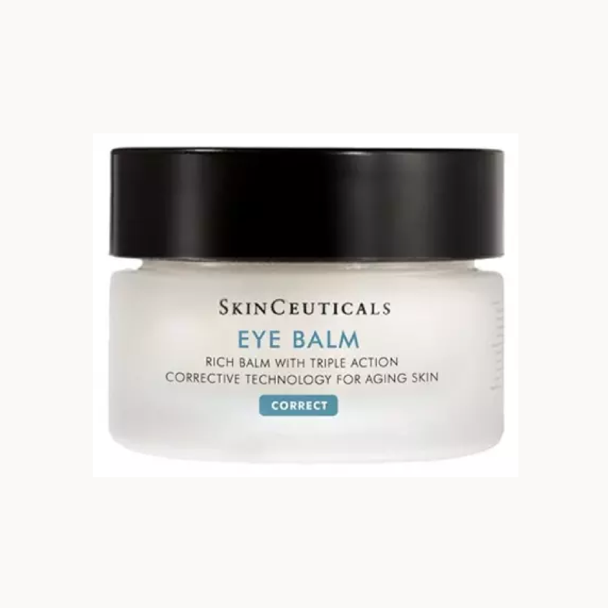SkinCeuticals Correct Eye Balm 15ml rich eye cream that reduces puffiness hydrates delicate skin and smooths fine lines around the eye area