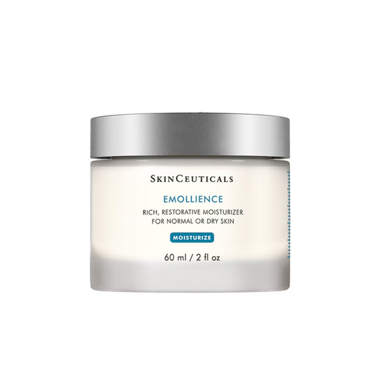 SkinCeuticals Emollience 60ml rich moisturiser for dry sensitive skin, deeply nourishing cream that restores moisture and leaves skin soft and smooth