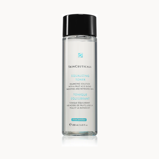 SkinCeuticals Equalizing Toner 200ml balancing lotion that restores skin pH removes residue and gently exfoliates for softer smoother skin