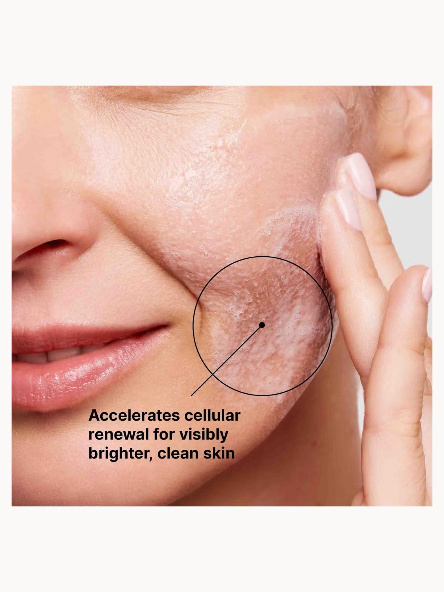 SkinCeuticals Glycolic Renewal Cleanser with 8 percent glycolic acid salicylic acid and aloe vera helps exfoliate skin unclog pores and smooth texture