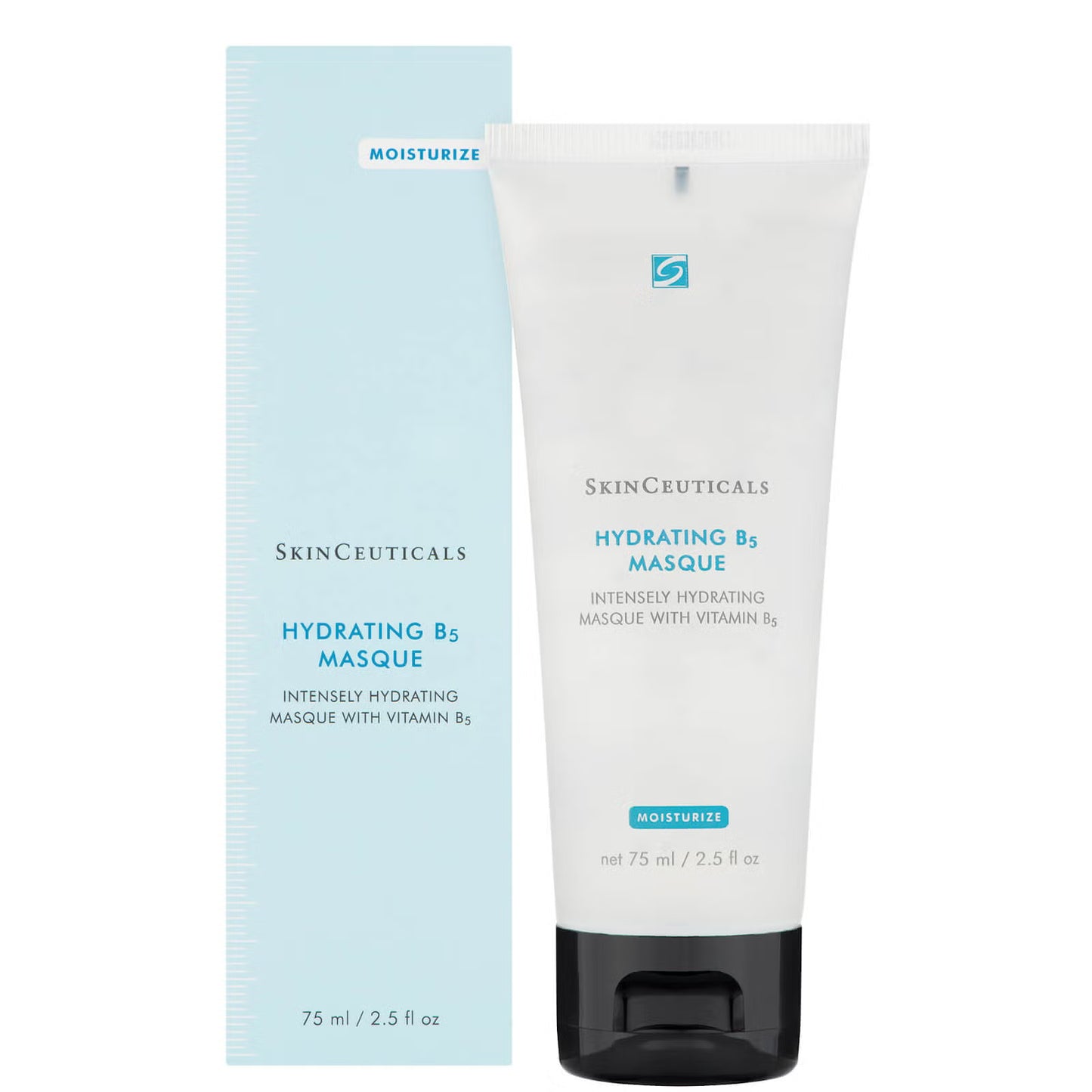 SkinCeuticals Hydrating B5 masque with hyaluronic acid and vitamin B5 helps replenish moisture and support natural skin hydration levels