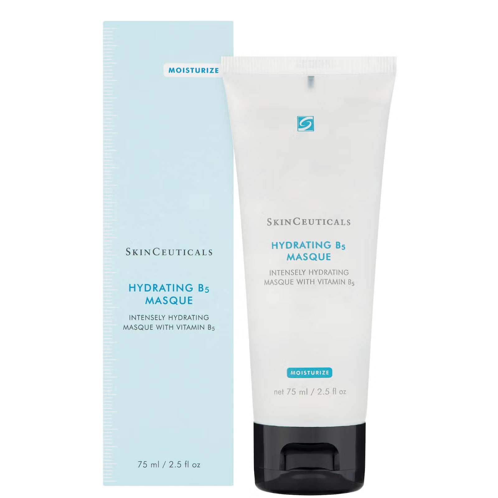 SkinCeuticals Hydrating B5 masque with hyaluronic acid and vitamin B5 helps replenish moisture and support natural skin hydration levels