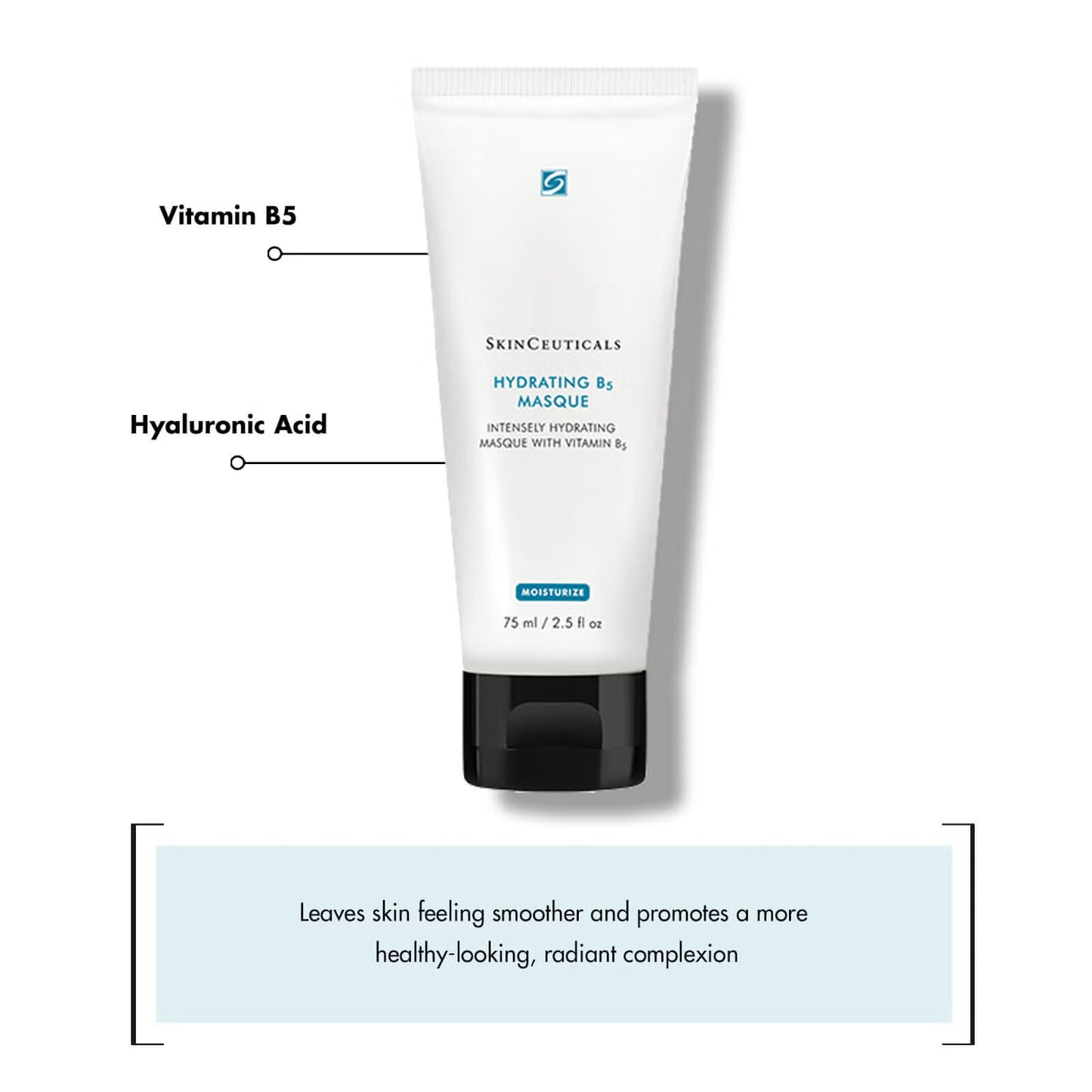 SkinCeuticals Hydrating B5 masque for dry and dehydrated skin, boosts hydration leaving skin soft smooth and refreshed after use