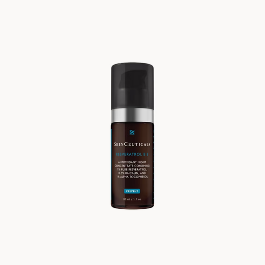 SkinCeuticals Resveratrol B E Night Serum 30ml antioxidant night treatment improving skin firmness radiance and reducing signs of ageing while you sleep