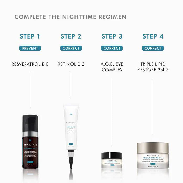 SkinCeuticals Retinol 0.3 with encapsulated retinol helps support gradual skin renewal while minimising irritation