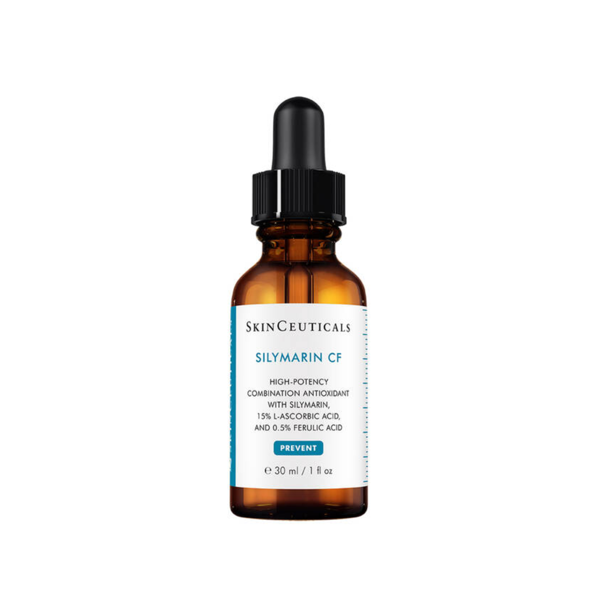 SkinCeuticals Silymarin CF 30ml Vitamin C antioxidant serum for oily acne prone skin helping reduce blemishes protect against free radicals and boost radiance