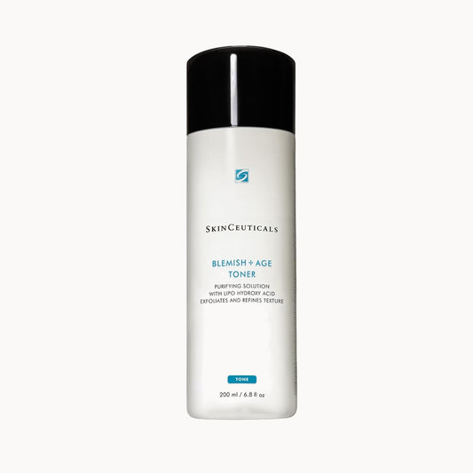 SkinCeuticals Blemish + Age Toner 200ml exfoliating toner for blemish-prone and ageing skin with triple-acid complex