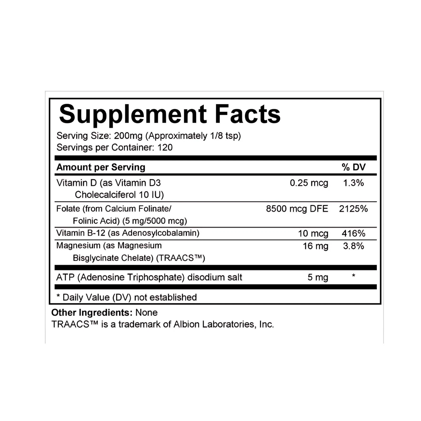 Spectrum Awakening Super Folinic Acid with Calcium Folinate and TRAACS Magnesium Bisglycinate Chelate supporting normal folate metabolism and amino acid synthesis