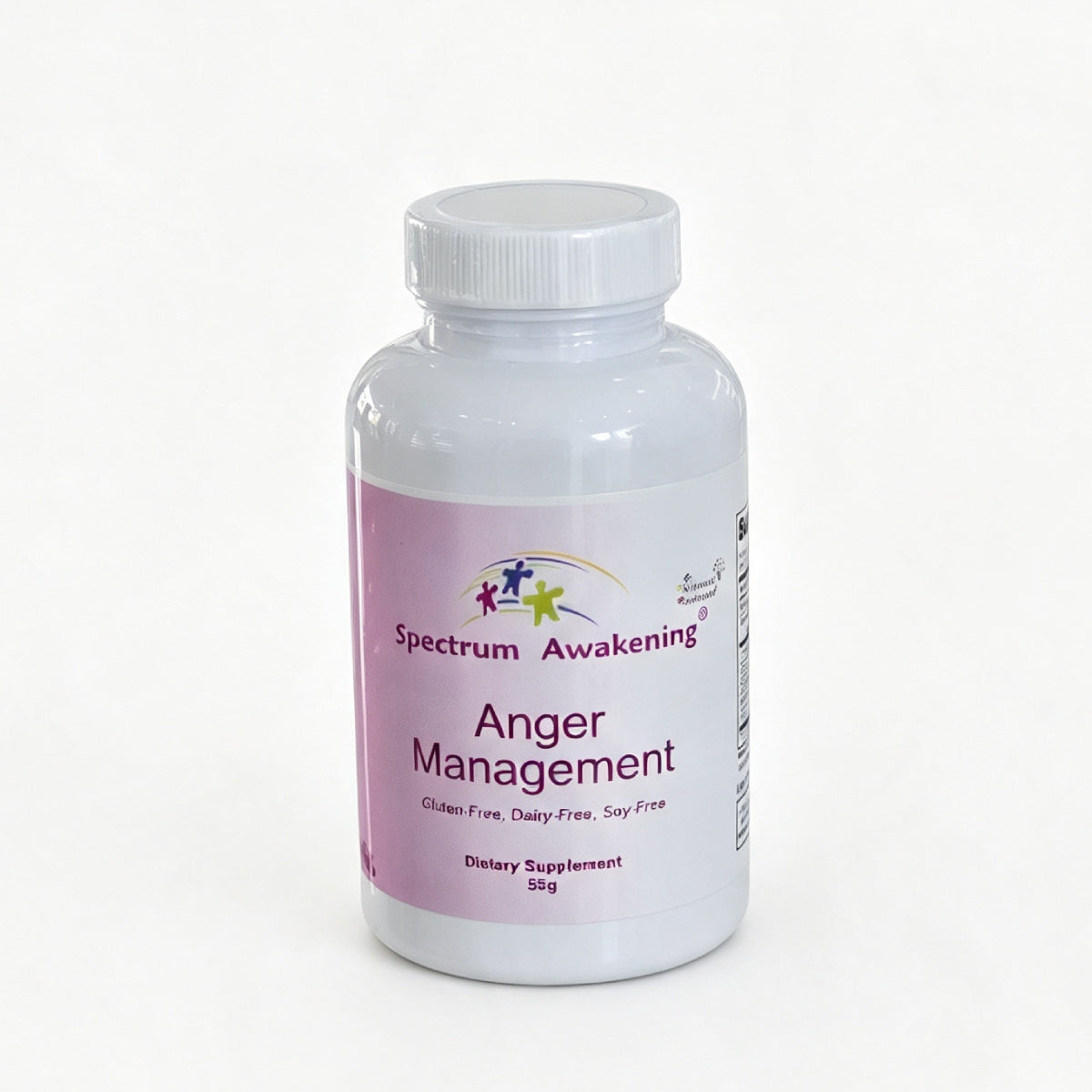 Spectrum Awakening Anger Management 55g powder daily nutritional supplement blend designed to support calm and emotional balance