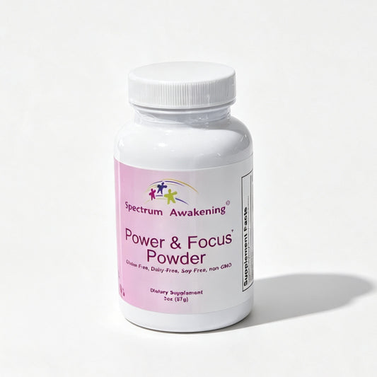 Spectrum Awakening Power and Focus 87g nutritional supplement powder with Magnesium Zinc Taurine and B Vitamins for daily energy support