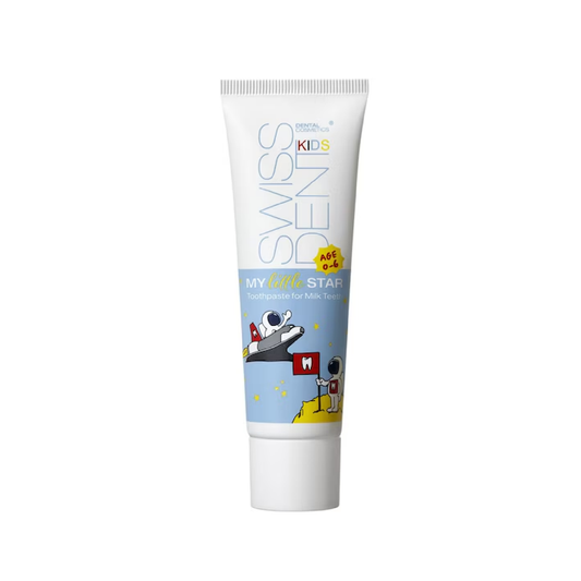 Swissdent My Little Star fluoride-free toothpaste 50ml for babies and children aged 0 to 6 years with milk teeth