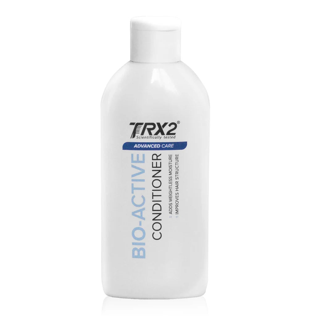 TRX2 Advanced Care Bio-Active Conditioner 190ml adds moisture for hair that feels silky and smooth with a sleek and shiny finish.