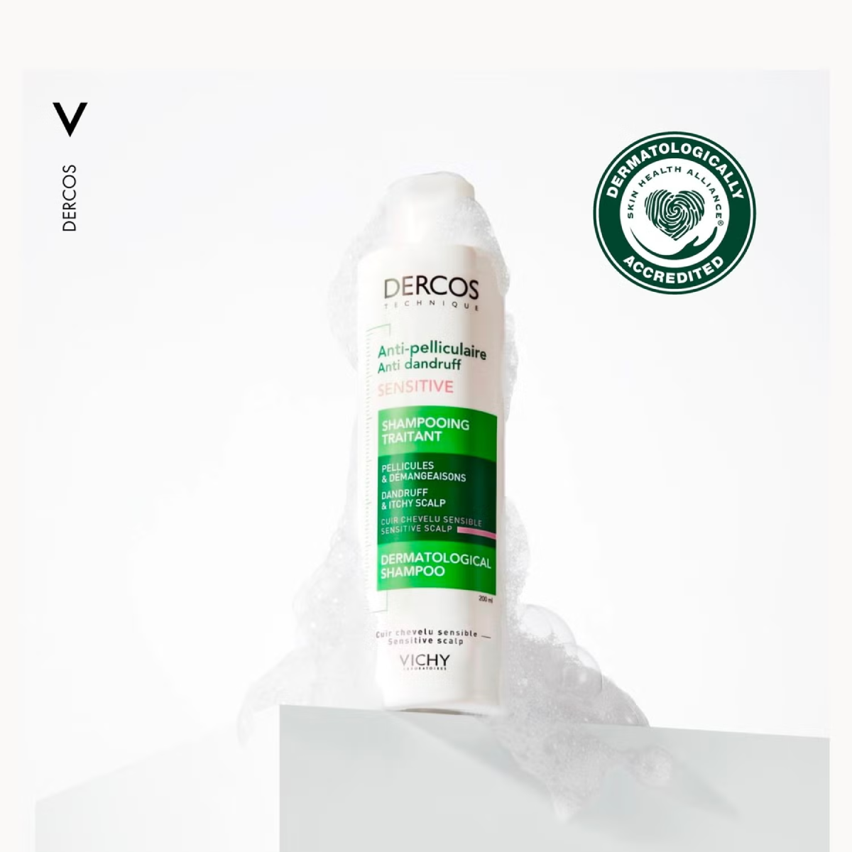 Vichy Dercos Anti-Dandruff Shampoo for Sensitive Scalp 200ml