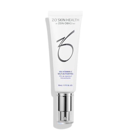 ZO Skin Health 10% Vitamin C Self-Activating 50ml serum brightening skin tone and minimising the appearance of dark spots