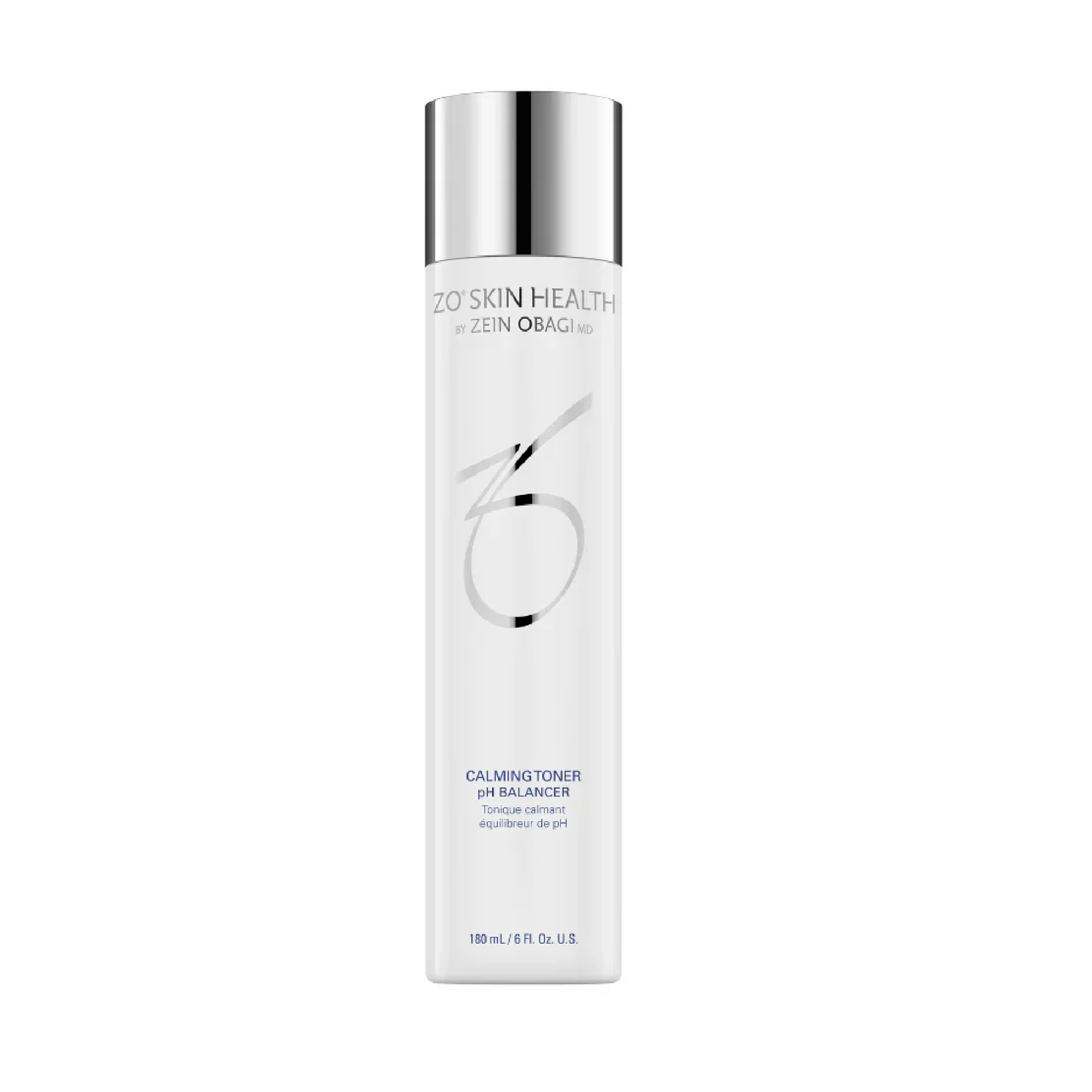 ZO Skin Health Calming Toner for sensitive and irritated skin used morning and evening to soothe refresh and rebalance after cleansing