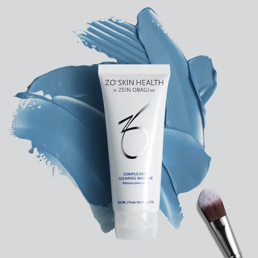 ZO Skin Health Complexion Clearing Masque for oily skin used once or twice a week as a face mask or overnight spot treatment