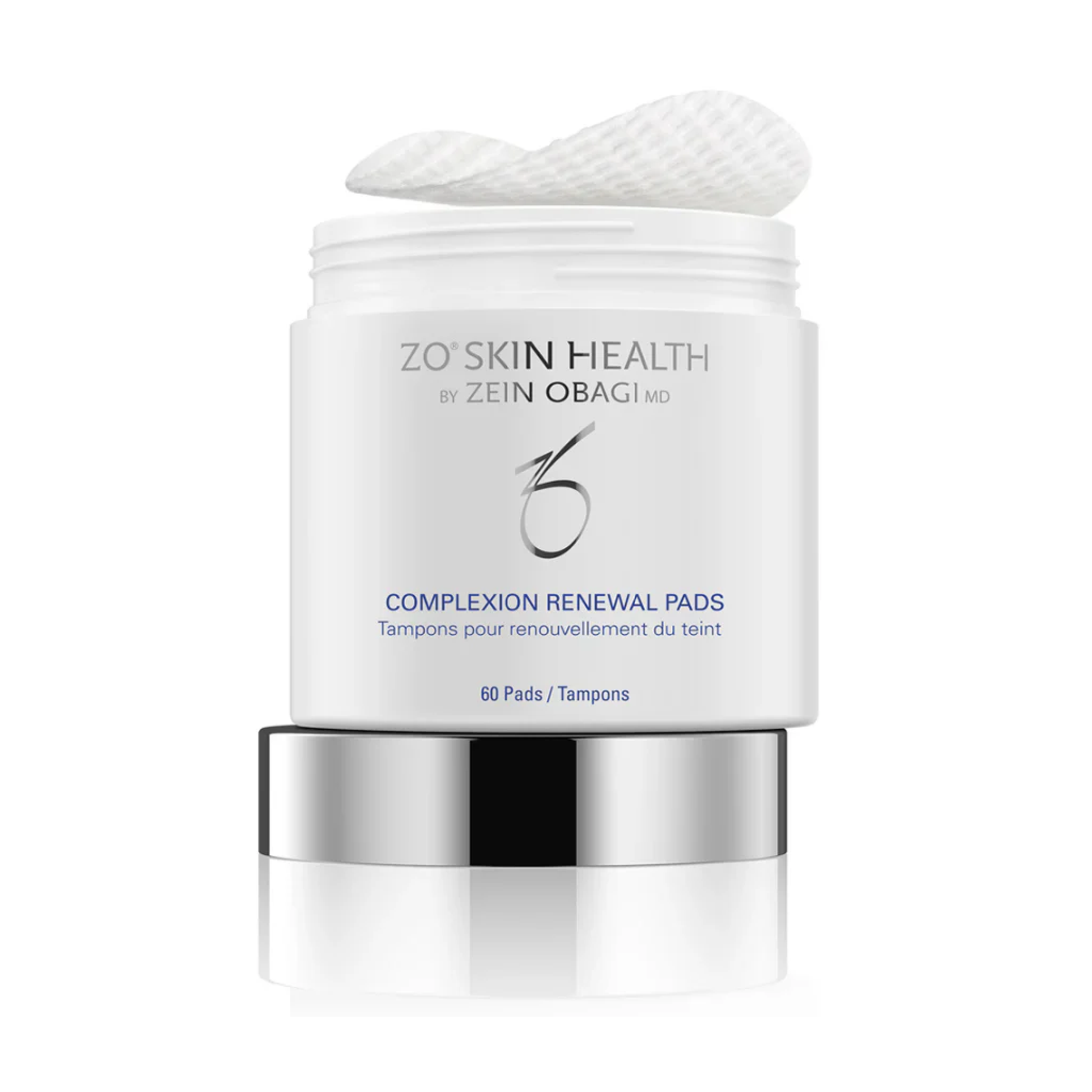 ZO Skin Health Complexion Renewal Pads 60 pads with glycolic and salicylic acid for dual-action exfoliation and oil control